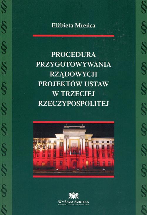 Ebook Procedura przygotowywania - Elżbieta Mreńca
