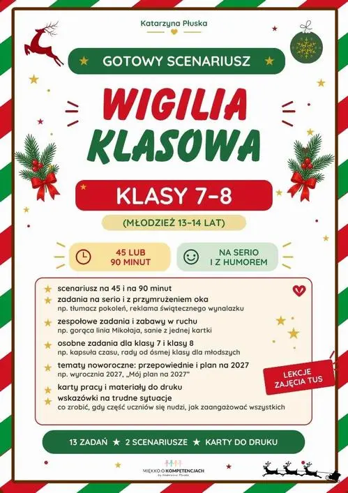 Ebook Wigilia klasowa - Katarzyna Skoczylas-Płuska