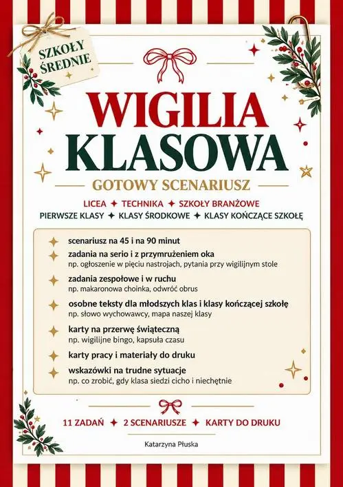 Ebook Wigilia klasowa - Katarzyna Skoczylas-Płuska