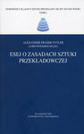 (pdf) Esej o zasadach sztuki przekładowczej