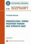 (pdf) Przekształcenia i rozwój przestrzeni Poznania oraz wybranych miast