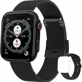 BingoFit Smartwatch z rozmowami Bluetooth, AMOLED, 100+ sportów