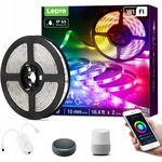 Lepro Smart Taśma LED 5m RGB WiFi IP65 Sterowanie Głosowe i Ściemnianie