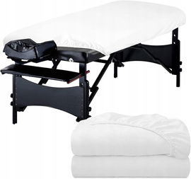 eqivei Pokrowce na Stół do Masażu 2 szt. 190 x 80 x 12 cm