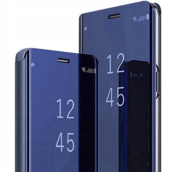 Fiyer Skórzane Etui z Klapką i Lusterkiem do Samsung Galaxy S24 Ultra 5G