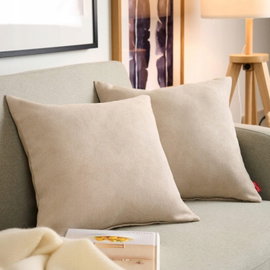 Blumtal Poszewki na Poduszki Chenille 30x50 cm - Zestaw 2 szt. Taupe