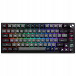 EPOMAKER TH80 SE - 75% Klawiatura Mechaniczna RGB BT/2.4G/USB-C z Pokrętłem