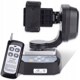 Topiky Zmotoryzowana Głowica Pan Tilt 355° + Pilot + Statyw Adapter