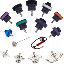 GOTLUCK Zestaw Tester Ciśnienia Chłodnicy 15w1 Wykrywacz Wycieków Termometr