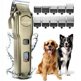 Oneisall Trymer do łap i pyszczka psa - Zestaw GOLD z 2 ostrzami