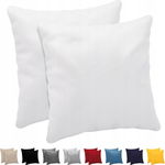 Dreamzie Poszewki 60x60 cm 2 szt., 100% bawełna jersey 150 g/m², białe