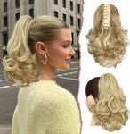 Sofeiyan Clip-in Ponytail 11" - Kręcone Doczepiane Włosy Syntetyczne