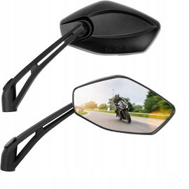 KEMIMOTO Lusterka Motocyklowe E13 M8/M10 - Uniwersalne, Regulowane