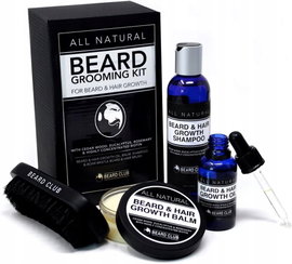 Beard Club - Zestaw Premium do Pielęgnacji i Wzrostu Brody