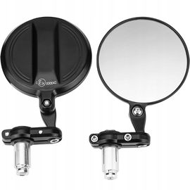 KEMIMOTO Lusterka na kierownicę motocykla E24 - metalowe, odporne, 22 mm