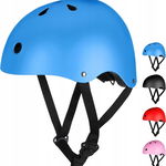 Kask dziecięcy rowerowy regulowany dla chłopców i dziewczynek S 50-54