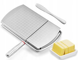 MARUKO - Krajalnica do sera i masła z ostrzem i podziałką