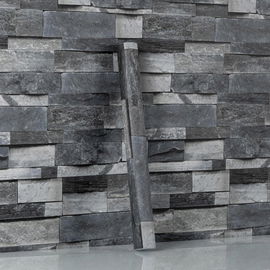 Hode Tapeta samoprzylepna cegła szara 44x600 cm winyl PVC dekor ścienny