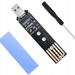 ELUTENG Obudowa SSD M.2 NVMe/SATA NGFF USB 3.1 Gen2 10Gbps 2230-2280