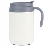 BELLE VOUS Biały Kubek Termiczny 500 ml - Styl i Funkcjonalność w Podróży