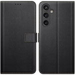 Ganbary Etui z Klapką do Samsung Galaxy S23 FE - Czarne