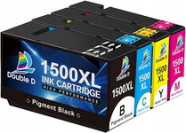 DOUBLE D tusz kolorowy 1500XL do wkładów do drukarek Canon MAXIFY MB2750