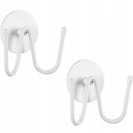 TONLEA Wieszak na ubrania, 2 szt., biały - Stylowe i funkcjonalne