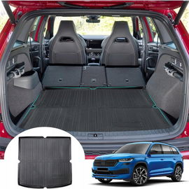 GAFAT mata do bagażnika Skoda Kodiaq 2016-2023 5-osobowa - składana, TPE