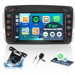 SIXTOP Android 13 CarPlay: Radio 7" HD do Mercedes C/CLK/G/Viano/Vito/W639