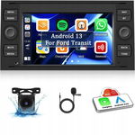 SIXTOP CarPlay Android 13 Radio Samochodowe 7" do Forda z GPS BT, WiFi, AHD