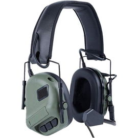 ATAIRSOFT Słuchawki Taktyczne Wargame Airsoft Hunting Headphones Zielony