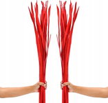 Leewadee Dekoracja do wazonów podłogowych, czerwone, 115 cm