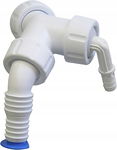 Otto Haas 2937 kondensat, biały, przyłącze urządzenia 1", 3/4" na 1" i 3/8"