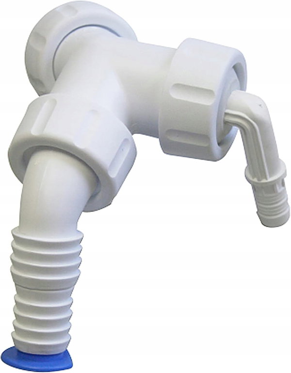 Otto Haas 2937 kondensat, biały, przyłącze urządzenia 1", 3/4" na 1" i 3/8"