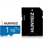 HUNYEIZ 1TB karta micro SD - High Speed Ultra klasa 10 + adapter SD