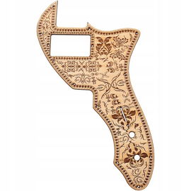 ALNICOV Płytka ochronna do gitary Tele Thinline 69 - klon, lite drewno