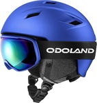 Kask narciarski, snowboardowy + gogle ODOLAND M 57-59cm