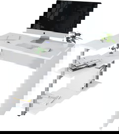 Biurko z półką 110 x 81 x 74 LEVIRA