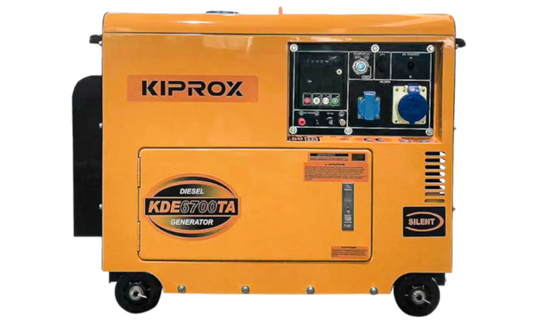 Agregat prądotwórczy Enekor Kiprox KDE6700TA 5,0 kW, Diesel, Wyciszony, AVR