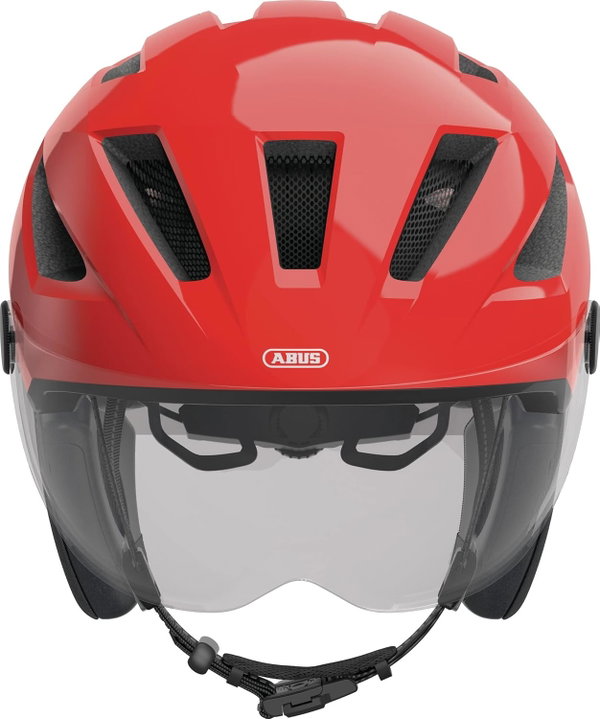 Kask rowerowy ABUS Pedelec 2.0 ACE z tylnym światłem, wizjerem 56-62cm