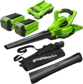 Dmuchawa do liści i odkurzacz Greenworks Tools