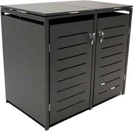 Skrzynia ogrodowa, Pojemnik do segregacji stal ocynkowana 120 i 240L DEGAMO