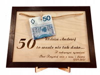 Prezent Urodziny 30 40 50 60 70 80 Ramka Wcale nie