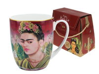 Kubek 380 ml Frida Kahlo Autoportret CARMANI