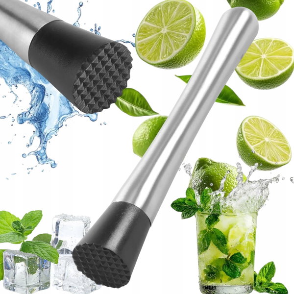 2 X TŁUCZEK DO LODU MIĘTY CYTRYNY DRINKÓW BARMAŃSKI TŁUCZEK DO LODU 24 CM