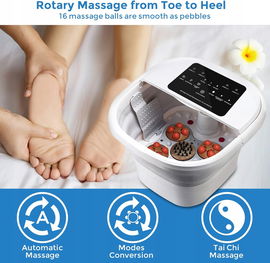 Masażer wodny Gateway Foot Spa do masażu stóp 430W z grzaniem podczerwień