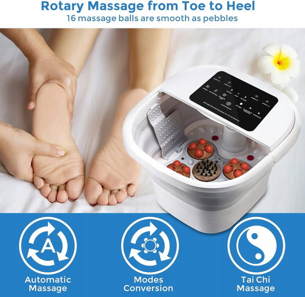 Masażer wodny Gateway Foot Spa do masażu stóp 430W z grzaniem podczerwień