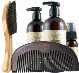 Zestaw Pielęgnacyjny do brody BY MY BEARD z Grzebieniem