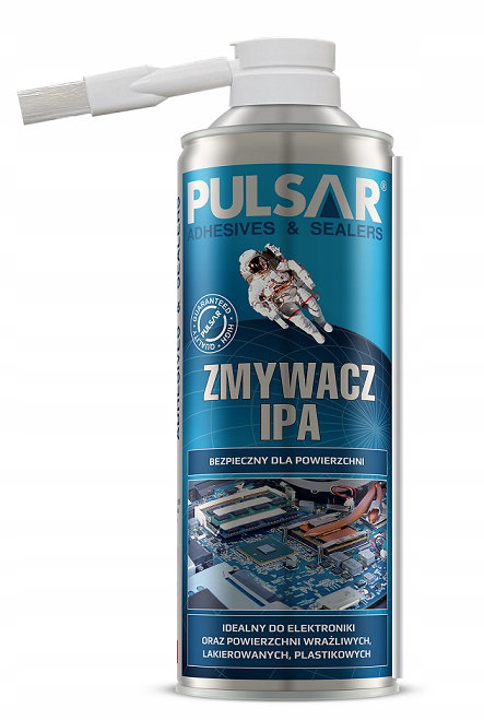 ALKOHOL IZOPROPYLOWY IPA PULSAR ZMYWACZ DO ELEKTRONIKI SPRAY 400 ml