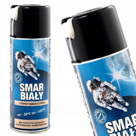 SMAR BIAŁY LITOWY Z TEFLONEM PTFE PULSAR W SPRAYU 400 ml